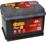 AKUMULATOR CENTRA PLUS 60AH 540A  P+ CB602