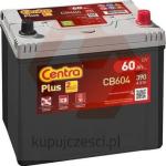 AKUMULATOR CENTRA PLUS 60AH 390A P+ CB604