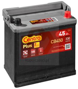 AKUMULATOR CENTRA PLUS 45AH 330A P+ CB450