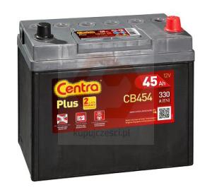 AKUMULATOR CENTRA PLUS 45AH 330A P+ CB454