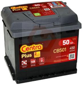 AKUMULATOR CENTRA PLUS 50AH 510A L+ CB501