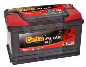 AKUMULATOR CENTRA PLUS 80AH 640A P+ CB800