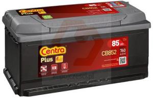 AKUMULATOR CENTRA PLUS 85AH 760A P+ CB852