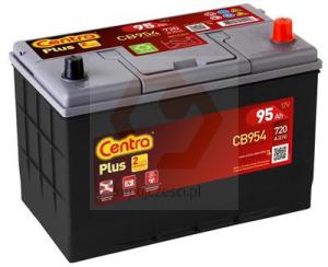 AKUMULATOR CENTRA PLUS 95AH 720A P+ CB954