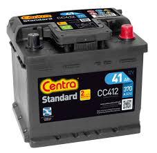 AKUMULATOR CENTRA STANDARD 41AH 370A P+ CC412