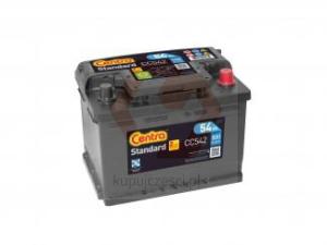 AKUMULATOR CENTRA STANDARD 54AH 500A P+ CC452
