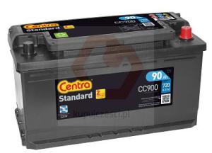 AKUMULATOR CENTRA STANDARD 90AH 640A P+ CC900