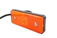 LAMPA OBRYSOWA LED LD161/4 POMARAŃCZOWA / 4HOR42