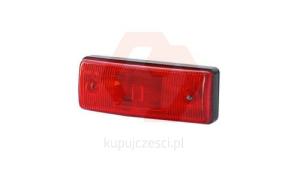 LAMPA OBRYSOWA LO302 płaska czerwona