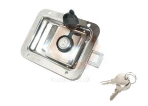 ZAMEK SKRZYNI MAŁY INOX /KLUCZ/