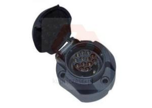 GNIAZDO PRZYCZEPY 12V PLASTIK 13 PIN
