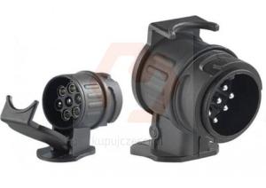 REDUKCJA ADAPTER 12V plast  13 wtyk/7 gniazdo