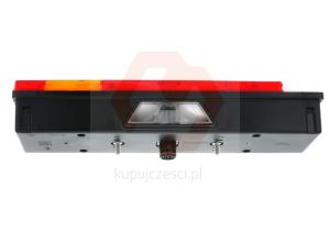 Lampa tył Lewa Na żarówki, odblask, gniazdo AMP 1.5, 8-pin bajonet DAF