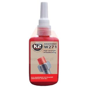KLEJ DO GWINTÓW K2 RED 50ML W271