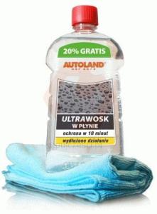 WOSK W PŁYNIE AUTOLAND 0,5L + MIKROFIBRA