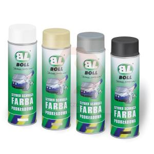 BOLL FARBA PODKŁADOWA BIAŁA 500ML SPRAY AKRYLOWA SZYBKOSCHNĄCA