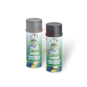 BOLL LAKIER STRUKTURALNY DO PLASTIKÓW SZARY 400ML SPRAY