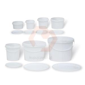 BOLL POJEMNIK PLASTIKOWY PP BIAŁY 0.24L  Z POKRYWKĄ