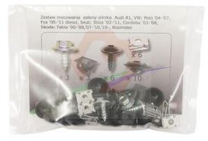 ZESTAW MOCOWANIA OSŁON SILNIKA AUDI , SEAT