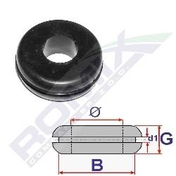 PRZELOTKA GUMOWA fi10 x 18 x 24