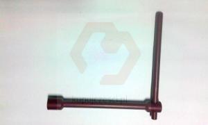 KLUCZ DO KÓŁ 27 z pokrętłem /czerwony/