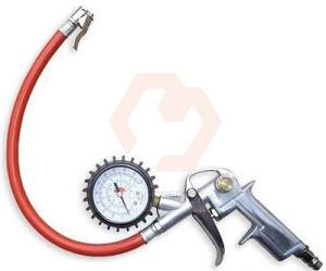 PISTOLET DO POMPOWANIA KÓŁ Z MANOMETREM BRADAS