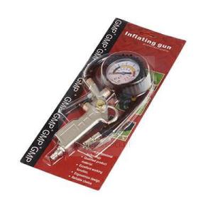 PISTOLET DO POMPOWANIA KÓŁ Z MANOMETREM 0-12 bar