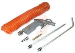 PISTOLET DO PRZEDMUCHU METALOWY ZESTAW 3 końcówki + przewód