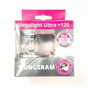 ŻARÓWKA 12V H4 +120% kpl. 2szt