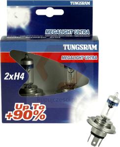 ŻARÓWKA 12V H4 +90% kpl. 2szt
