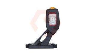 LAMPA OBRYSOWA SKOŚNA KRÓTKA  LD2115P