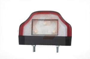 LAMPA OŚWIETLENIA TABLICY REJESTRACYJNEJ LTD 232 CZERWONA