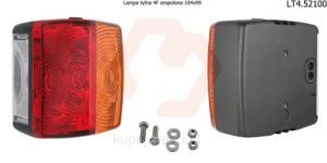 LAMPA ZESPOLONA PRZYCZEPKI /Wesem/