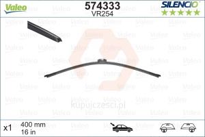 PIÓRO WYCIERACZKI VALEO VR254 400mm TYŁ SILENCIO
