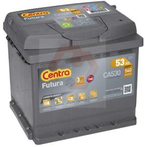 AKUMULATOR CENTRA FUTURA 53Ah 540A P+ CA530