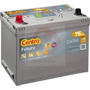 AKUMULATOR CENTRA FUTURA 75Ah 630A L+ CA755