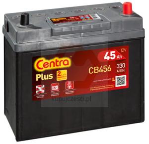 AKUMULATOR CENTRA PLUS 45AH 330A P+ CB456