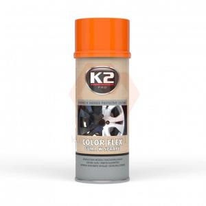 K2 GUMA W SPRAYU COLOR FLEX POMARAŃCZ