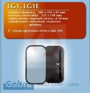 LUSTRO LG1E PODGRZEWANE 380X205X85