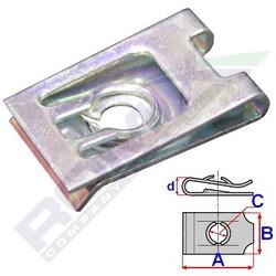 BLASZKA MONTAŻOWA AUDI 80,VW 6,3MM
