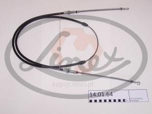 LINKA HAMULCA RĘCZNEGO Fiat 126p powlekana