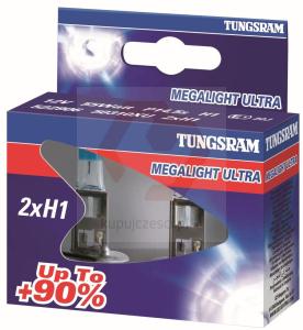 ŻARÓWKA 12V H1 +90% Megalight /kpl/