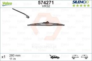 PIÓRO WYCIERACZKI VALEO 1SZT VM32 280mm TYŁ