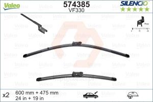 PIÓRO WYCIERACZKI VALEO 2SZT VM330 600+475mm XTR
