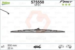 PIÓRO WYCIERACZKI VALEO 1SZT 500MM FIRST