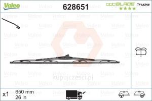 PIÓRO WYCIERACZKI VALEO 650mm SPRYSKIWACZ